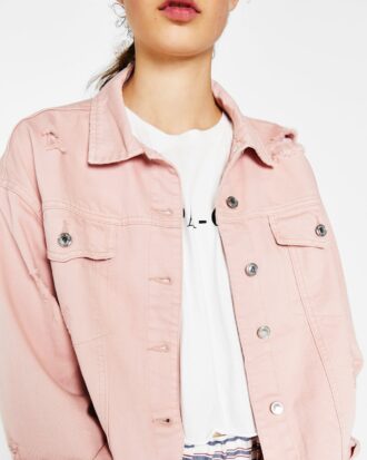 Ripped Denim Jacket