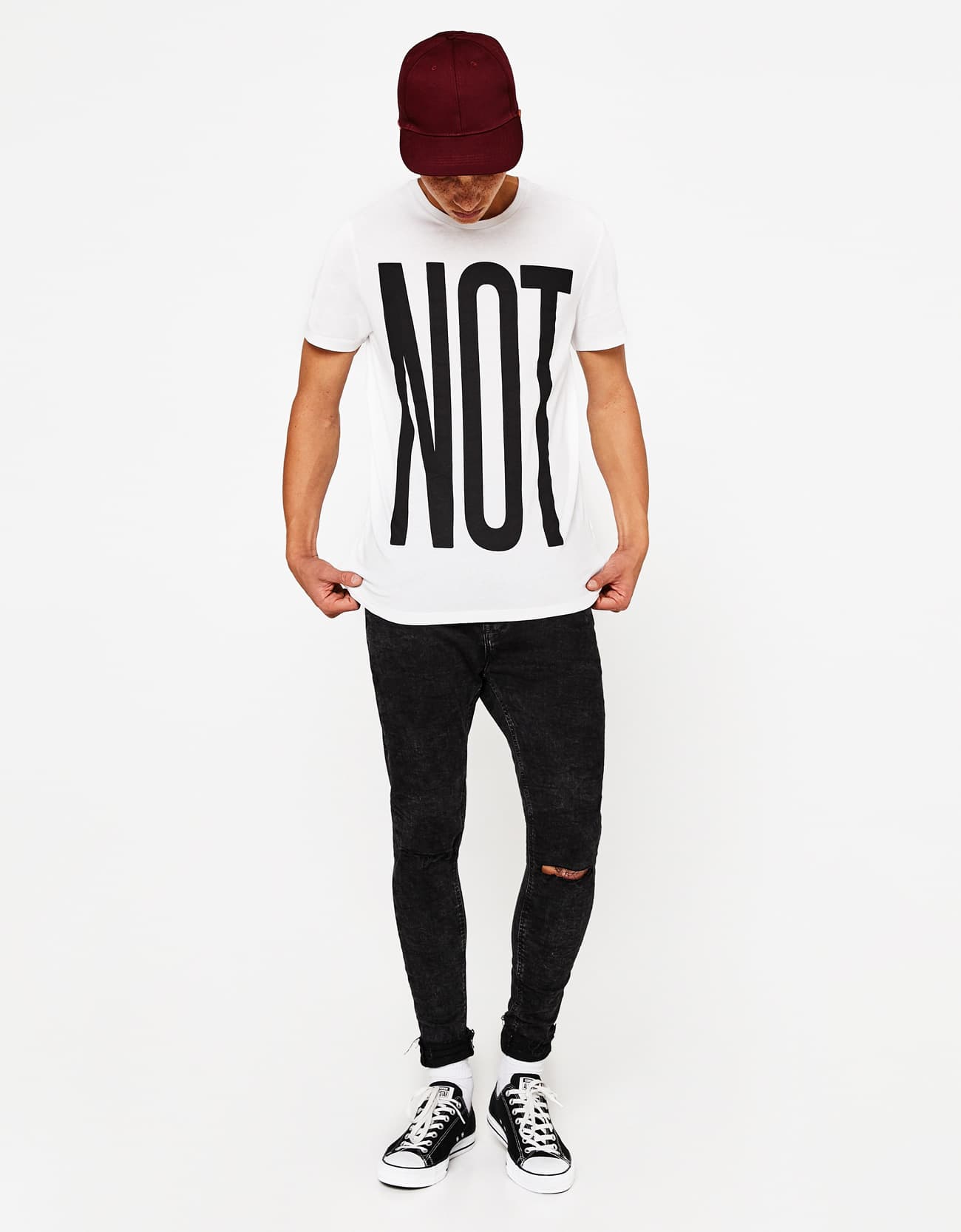 T-shirt With Slogan