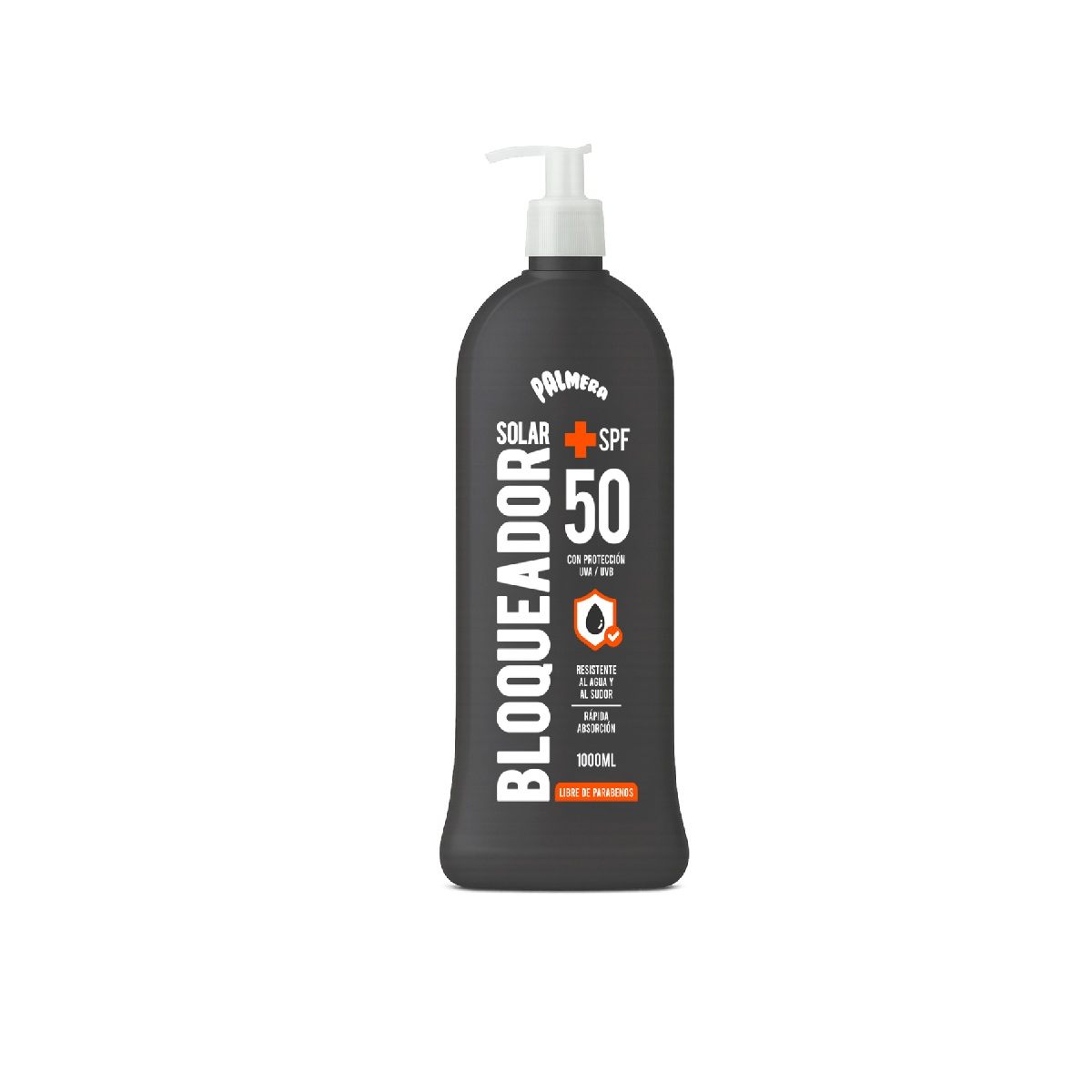 BLOQUEADOR SOLAR 50 SPF FRASCO 1L - PALMERA