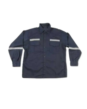 CAMISA DRILL DE TRABAJO AZUL