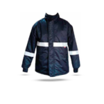 CASACA IMPERMEABLE ACOLCHADO AZUL MARINO
