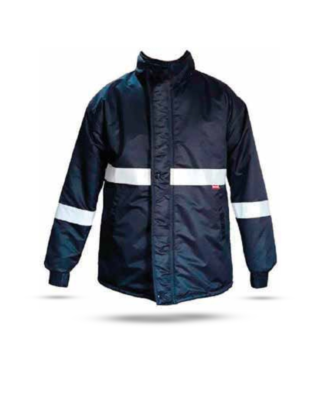 CASACA IMPERMEABLE ACOLCHADO AZUL MARINO