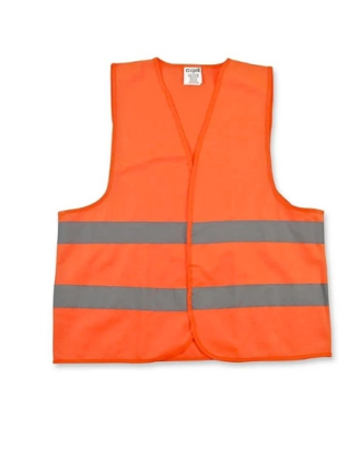 CHALECO REFLECTIVO PESADO COLOR NARANJA - CLUTE