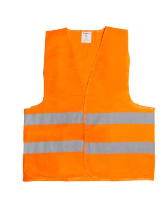 CHALECO REFLECTIVO DE POLIESTER COLOR NARANJA - SEGPRO