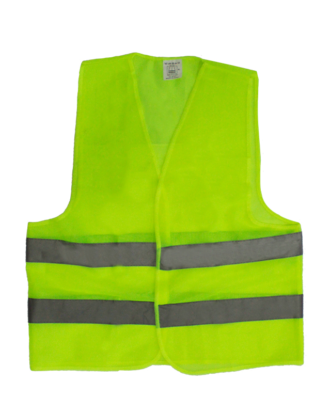 CHALECO REFLECTIVO DE POLIESTER COLOR VERDE LIMON - SEGPRO