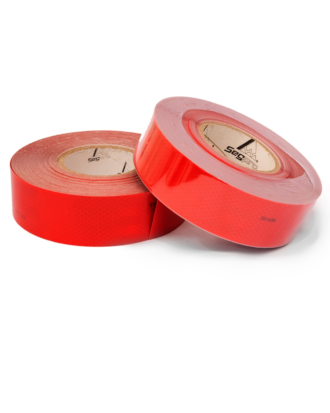 CINTA REFLECTIVA ROJO 2IN X 45.7 MTR - SEGPRO