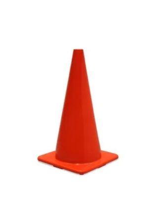 CONO DE SEGURIDAD NARANJA DE 70 CM (28")