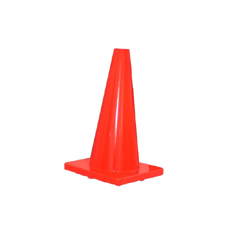 CONO DE SEGURIDAD NARANJA DE 45 CM (18")