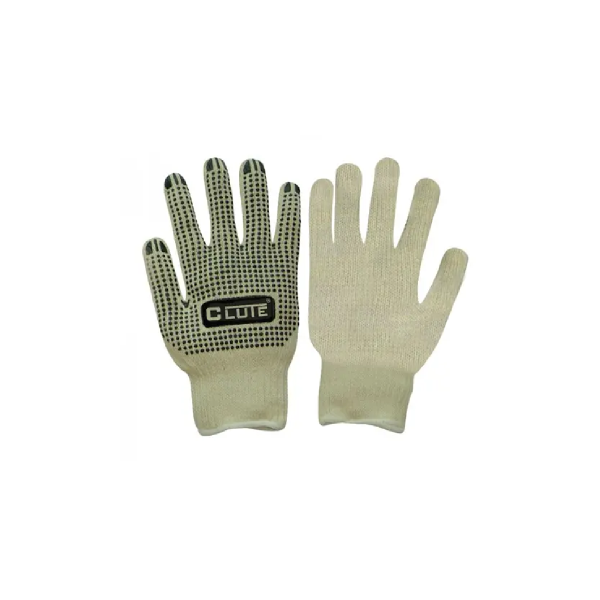 GUANTE DE HILO CPTOS DE PVC PALMA - CLUTE
