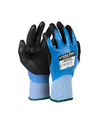 GUANTE MULTIFLEX NITRIFULL NYLON M43-12 - STEELPRO