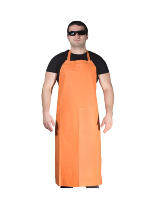 MANDIL PVC NARANJA - CLUTE