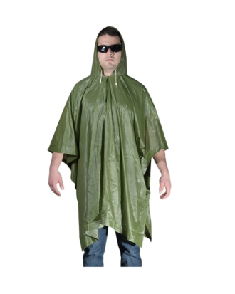 PONCHO PVC VERDE - CLUTE