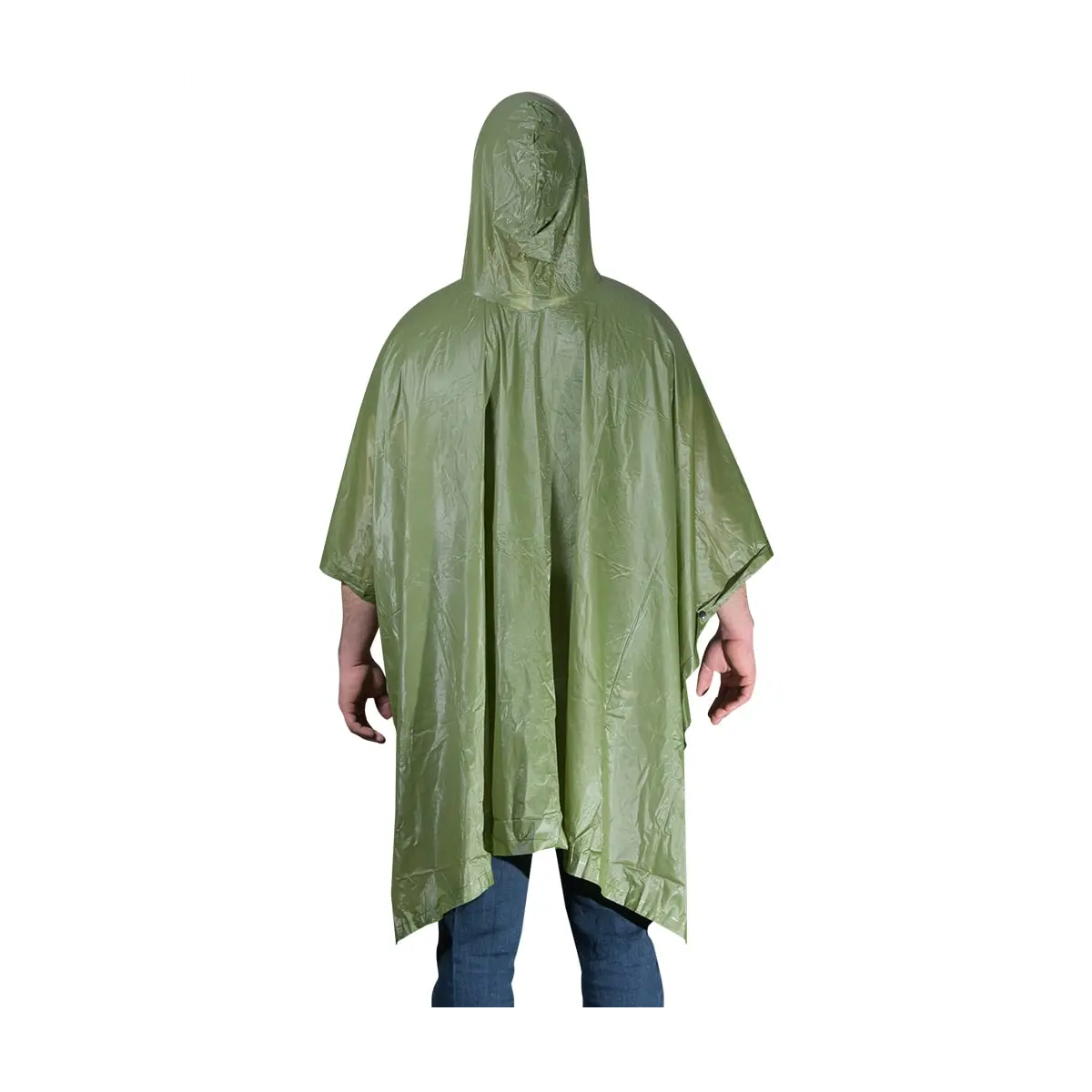 PONCHO PVC VERDE - CLUTE - Image 2