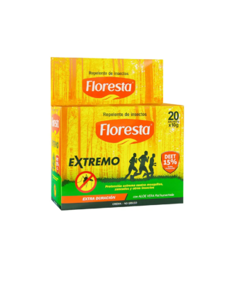 REPELENTE EXTREMO 15% DEET 120ML SACHET - FLORESTA