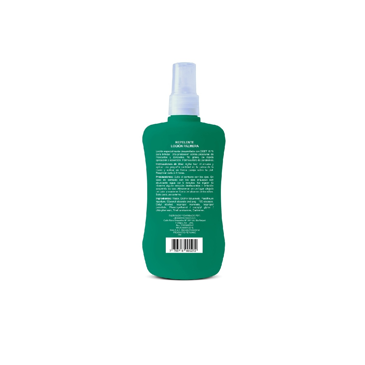 REPELENTE PARA ZANCUDOS Y MOSQUITOS FRASCO 120 ML - PALMERA - Image 3