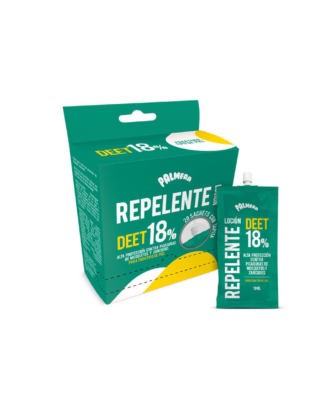 REPELENTE PARA ZANCUDOS Y MOSQUITOS SACHET CON TAPITA - PALMERA