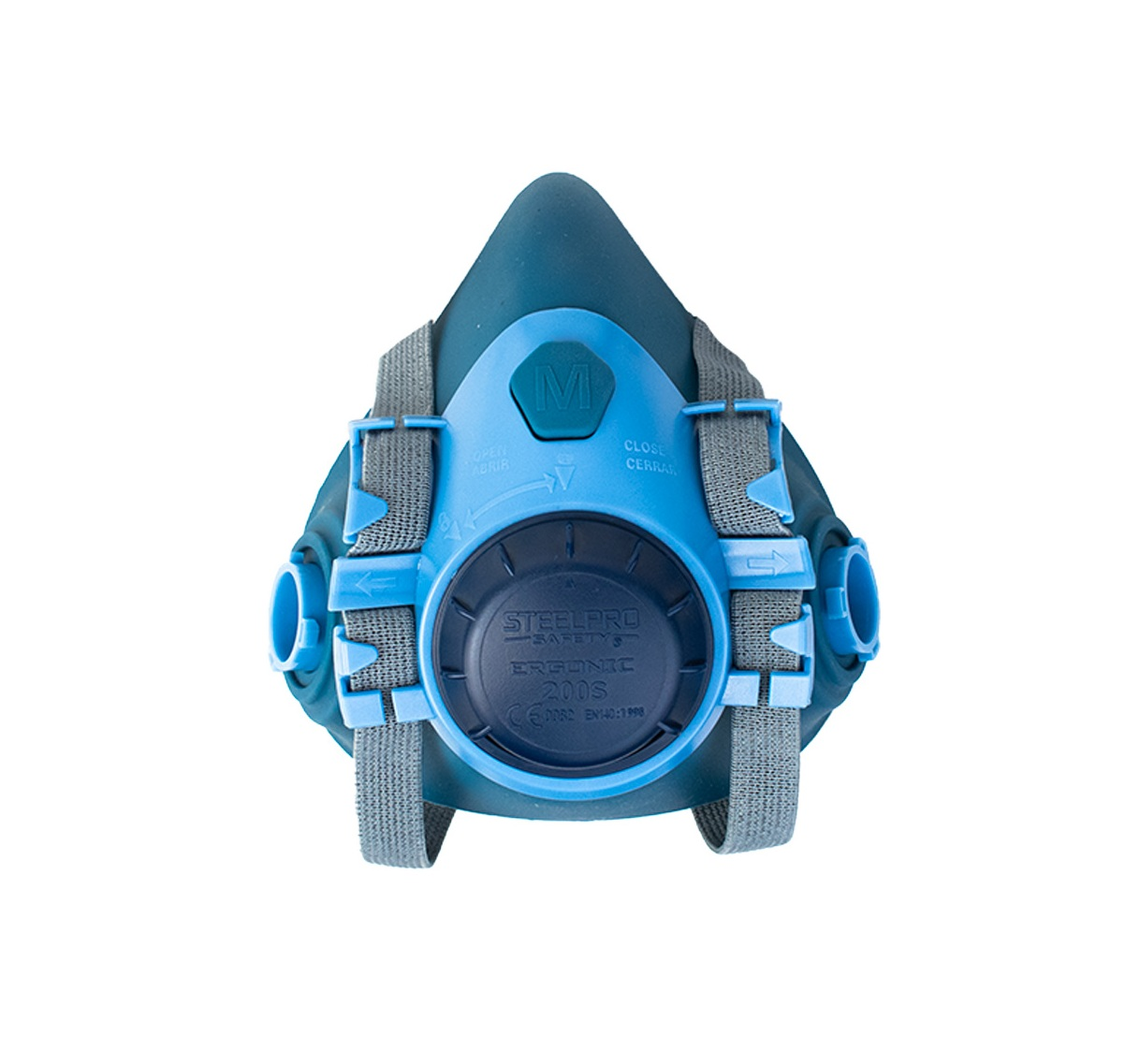 RESPIRADOR ERGONIC 200S SILICONA MEDIO ROSTRO - STEELPRO