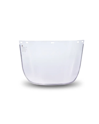 VISOR FACIAL CLARO CON RIBETE DE ALUMINIO - CLUTE - BLUE EAGLE
